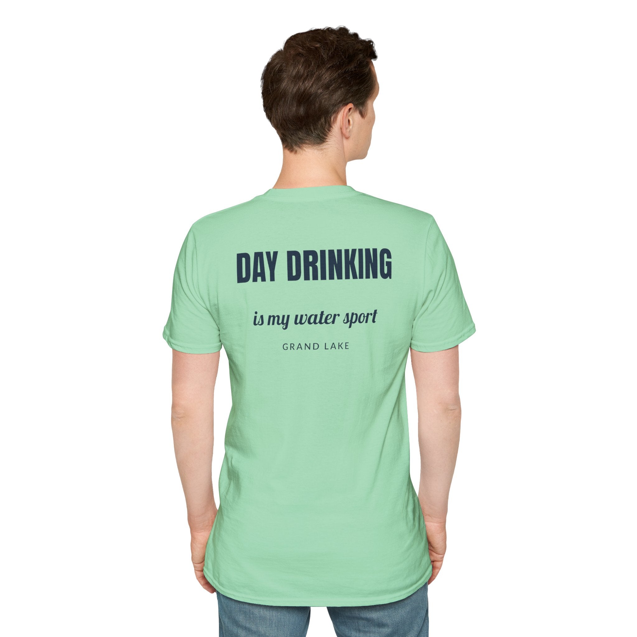 Day Drinking Grand Lake T-Shirt — 'Day Drinking Is My Water Sport'