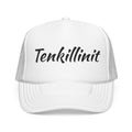 Tenkillinit Trucker Hat hat in White — front view