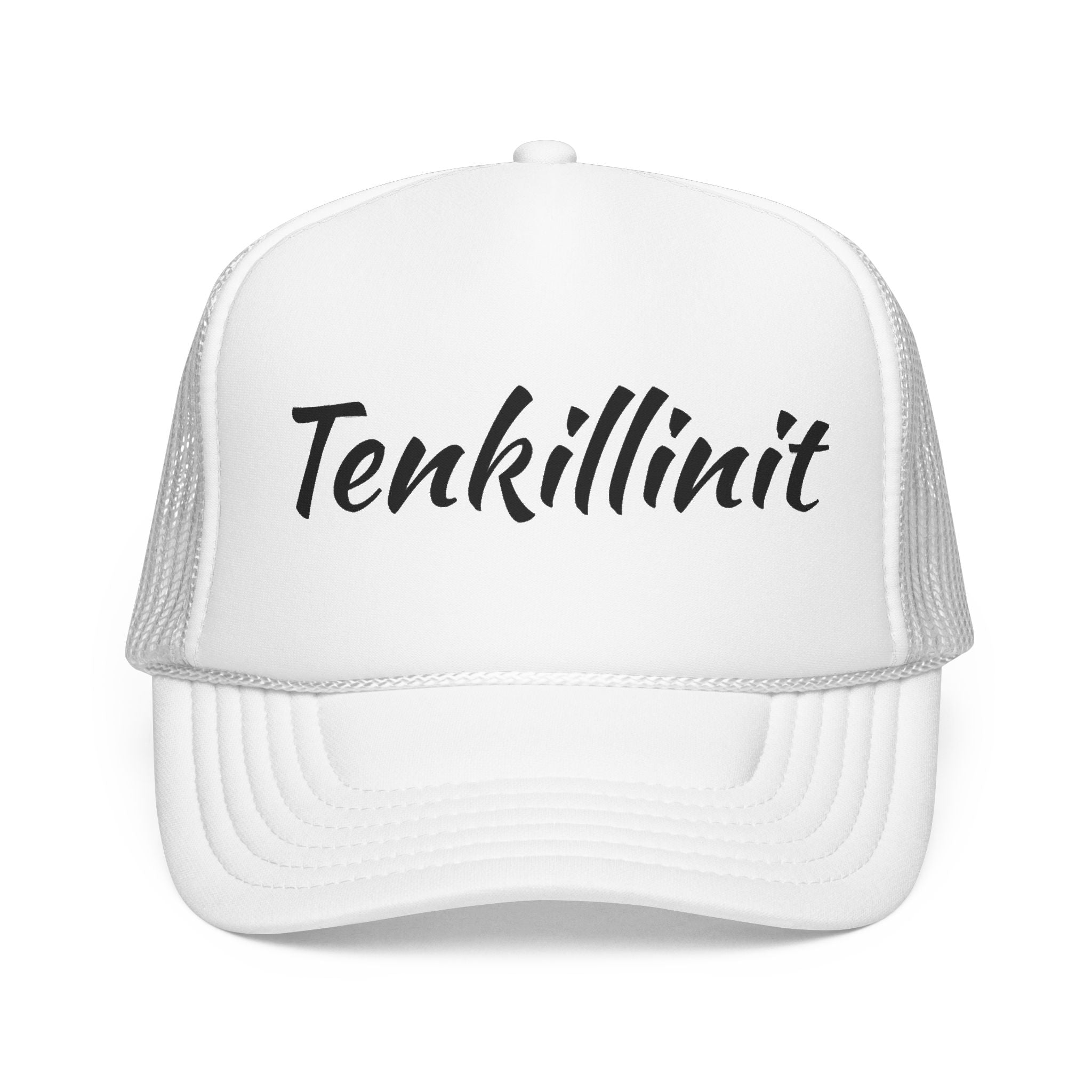 Tenkillinit Trucker Hat – Retro Foam Mesh Baseball Cap