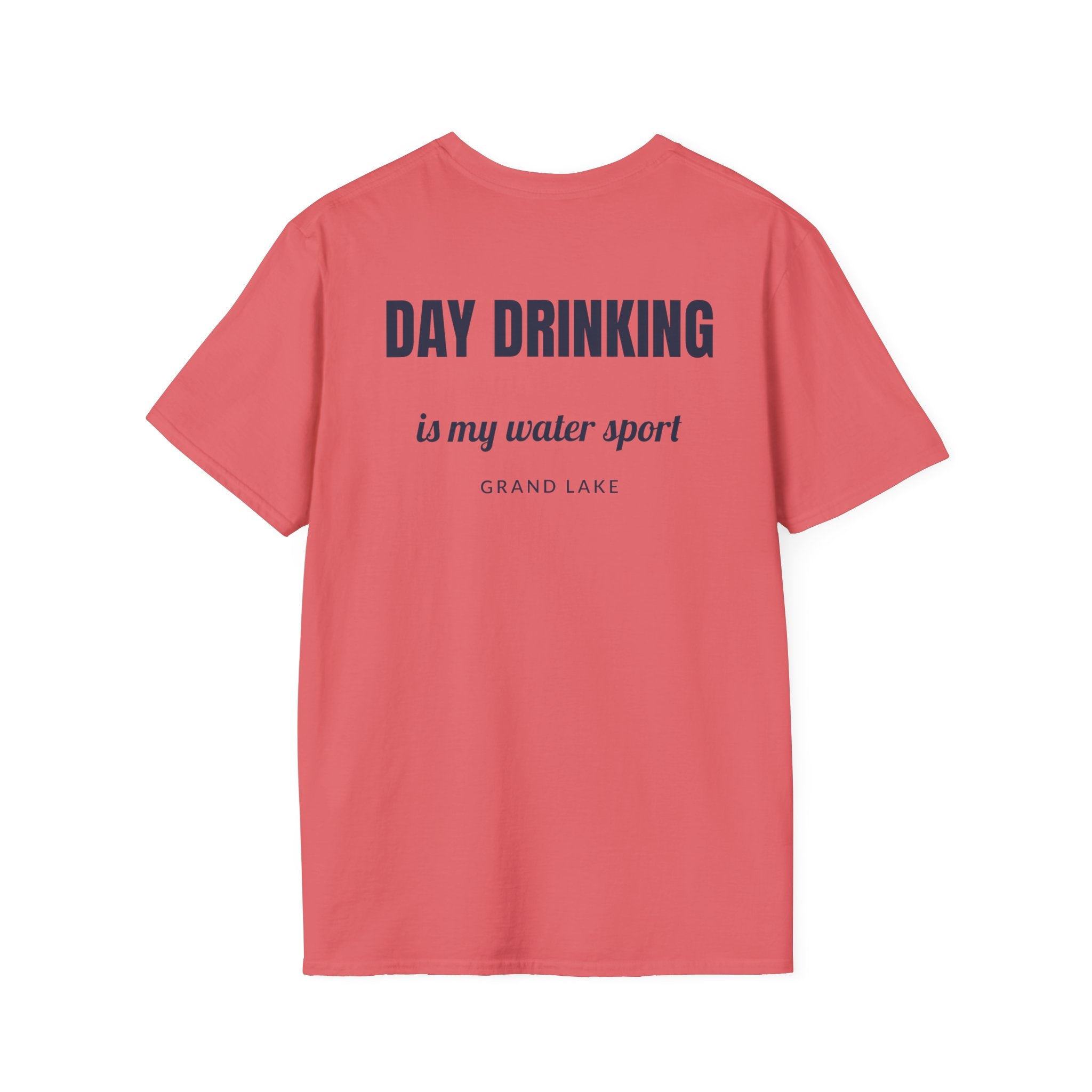 Day Drinking Grand Lake T-Shirt — 'Day Drinking Is My Water Sport'