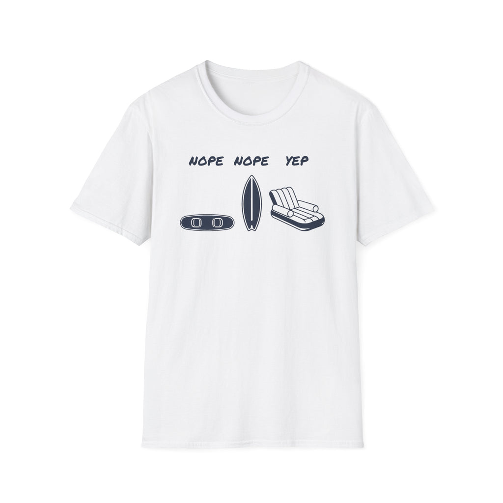 Nope Nope Yep Surf & Float Graphic T-Shirt