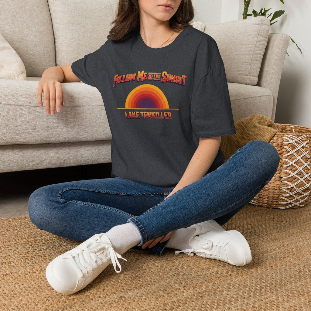 Follow Me to the Sunset Lake Tenkiller T-Shirt