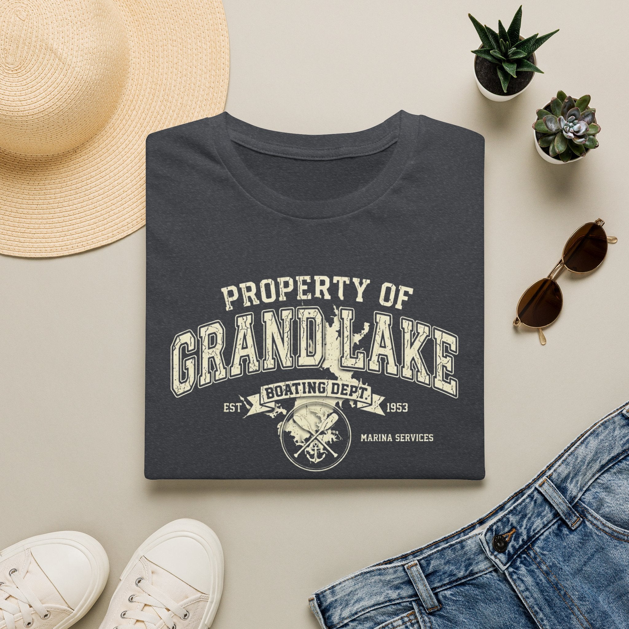 Property of Grand Lake Boating Dept T-Shirt