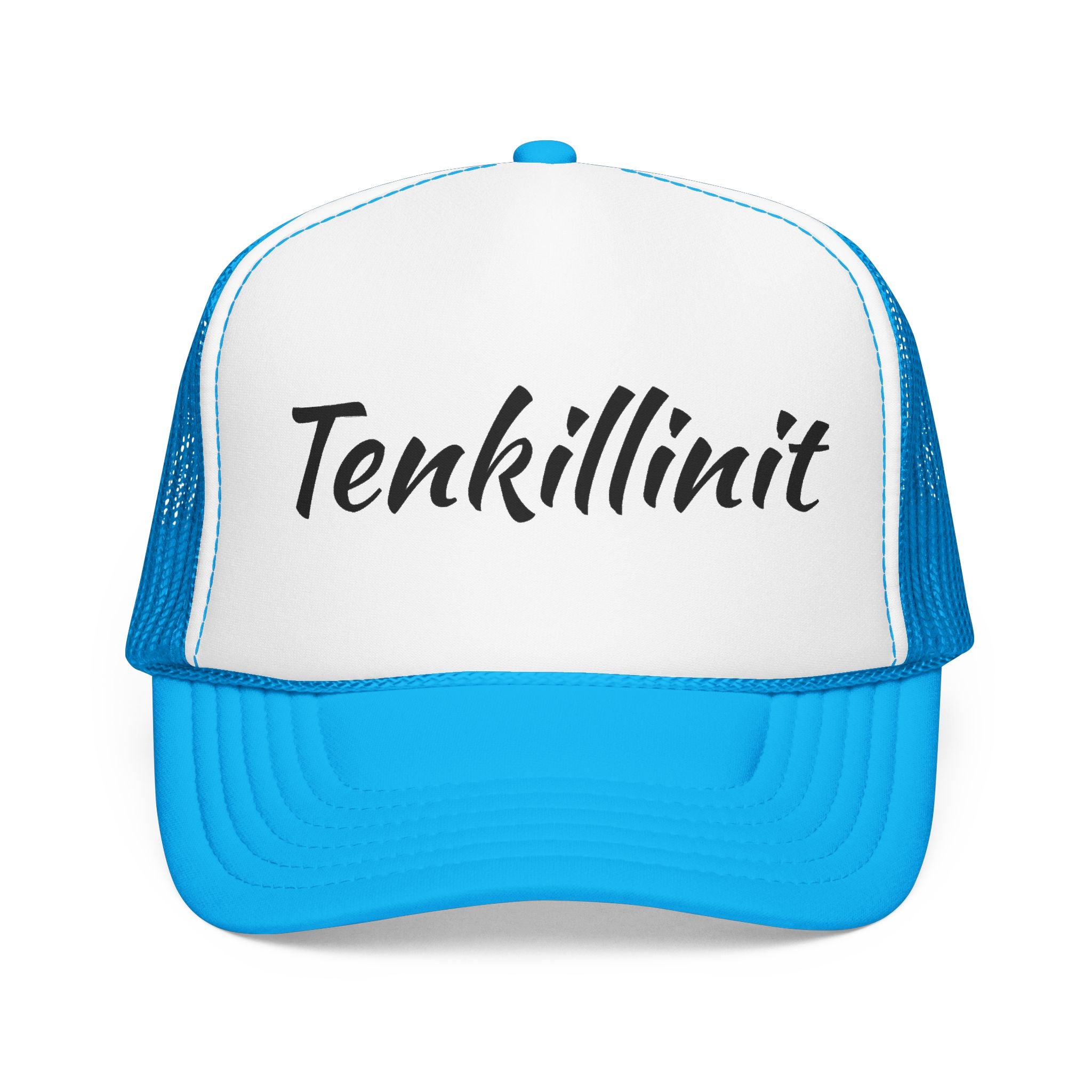 Tenkillinit Trucker Hat – Retro Foam Mesh Baseball Cap