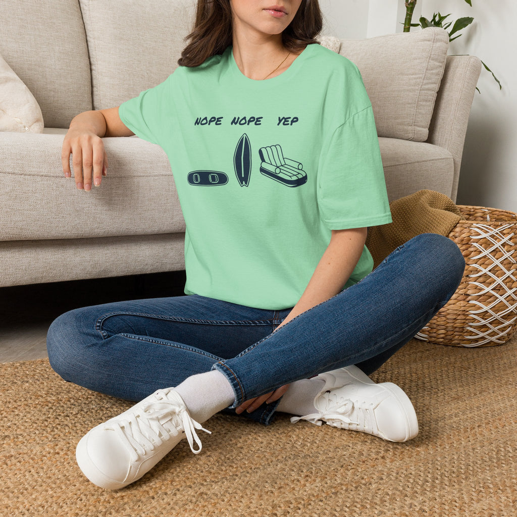 Nope Nope Yep Surf & Float Graphic T-Shirt