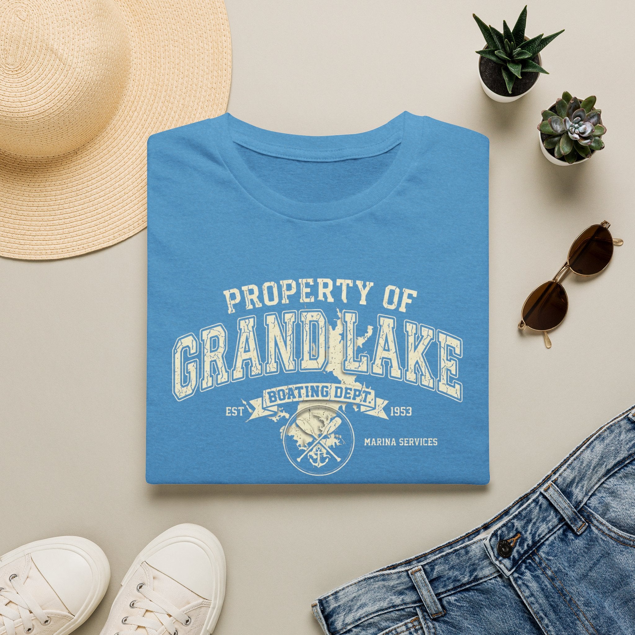 Property of Grand Lake Boating Dept T-Shirt