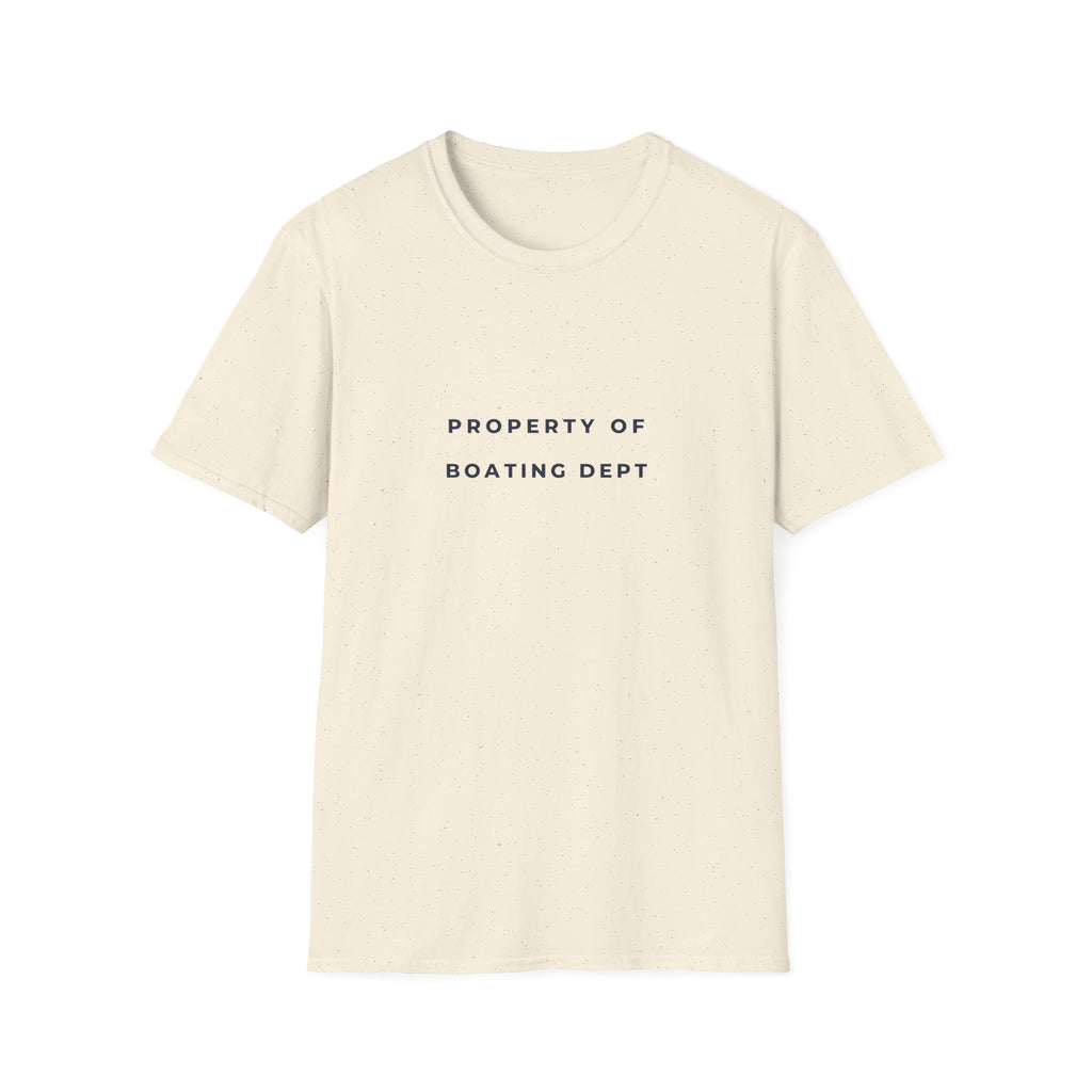Property Of Boating Dept T-Shirt