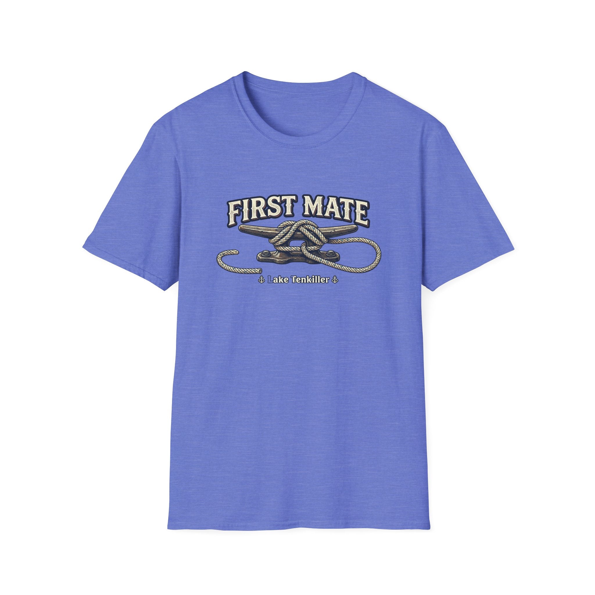 First Mate T-Shirt – Nautical Knot Crew Shirt (Lake Tankiller)