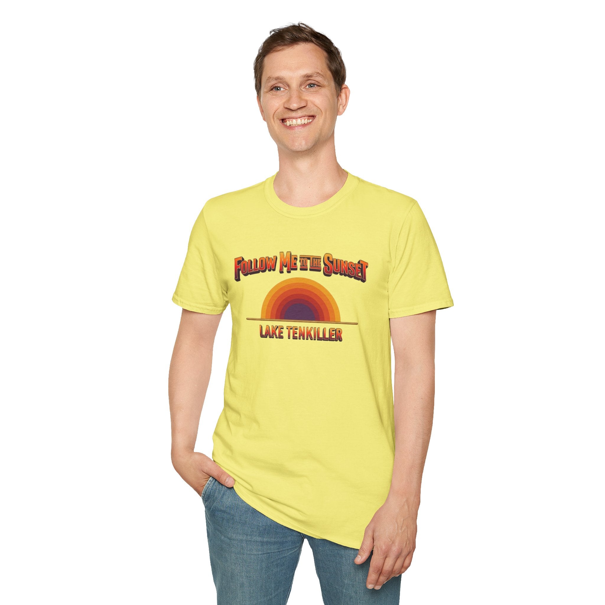 Follow Me to the Sunset Lake Tenkiller T-Shirt