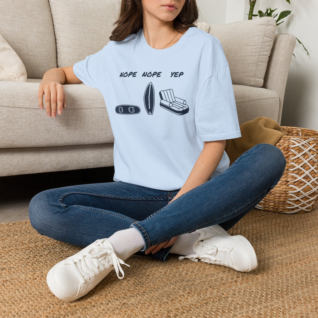 Nope Nope Yep Surf & Float Graphic T-Shirt