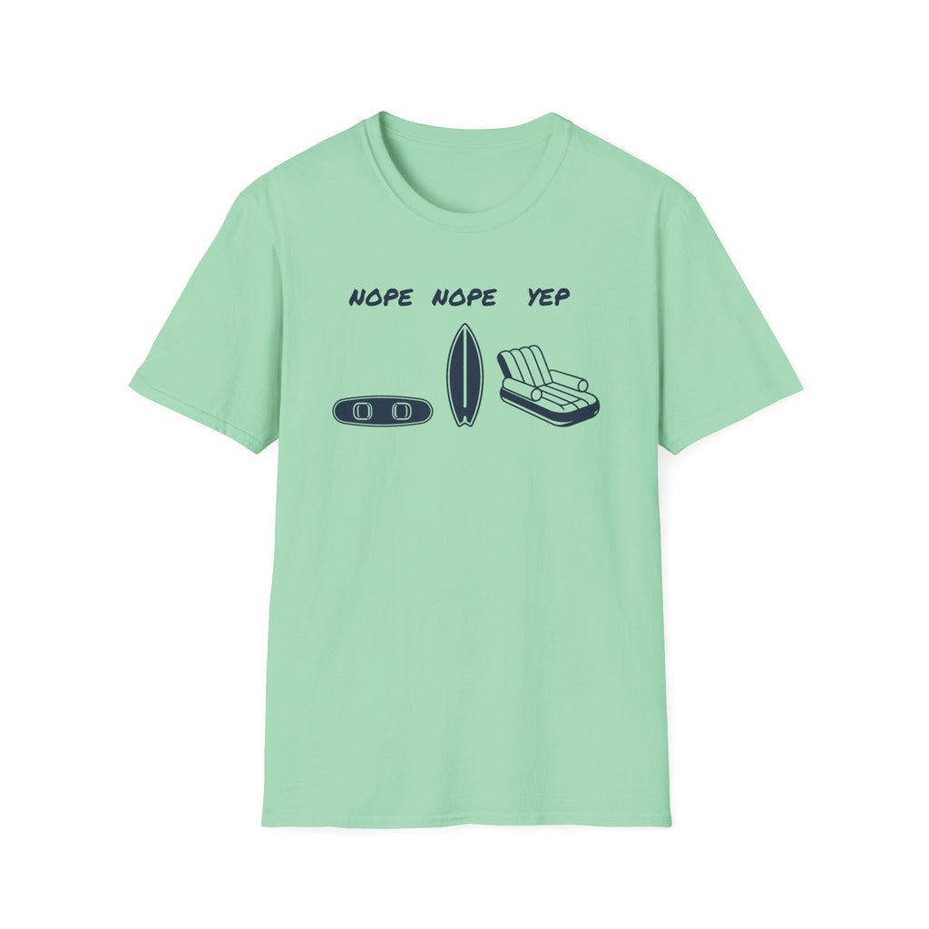 Nope Nope Yep Surf & Float Graphic T-Shirt
