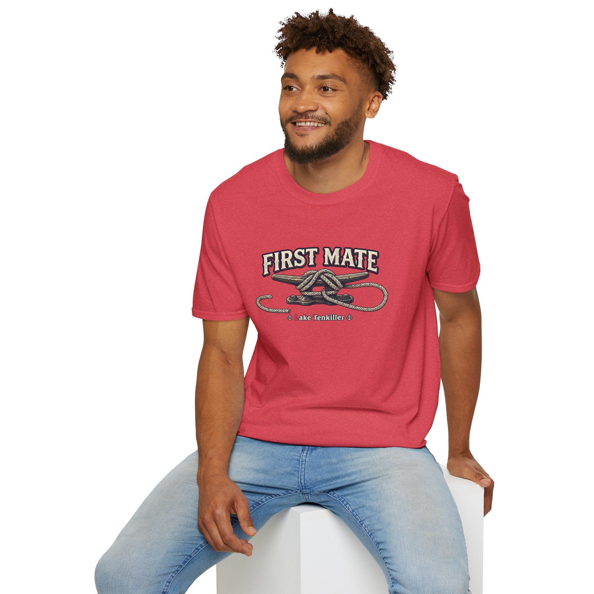 First Mate T-Shirt – Nautical Knot Crew Shirt (Lake Tankiller)