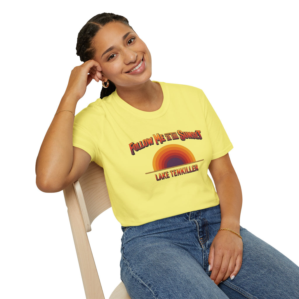 Follow Me to the Sunset Lake Tenkiller T-Shirt