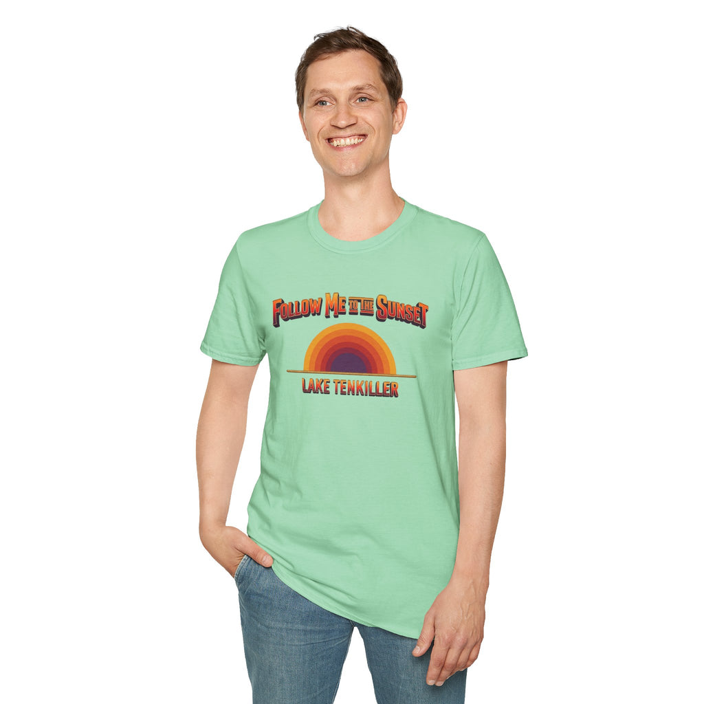 Follow Me to the Sunset Lake Tenkiller T-Shirt