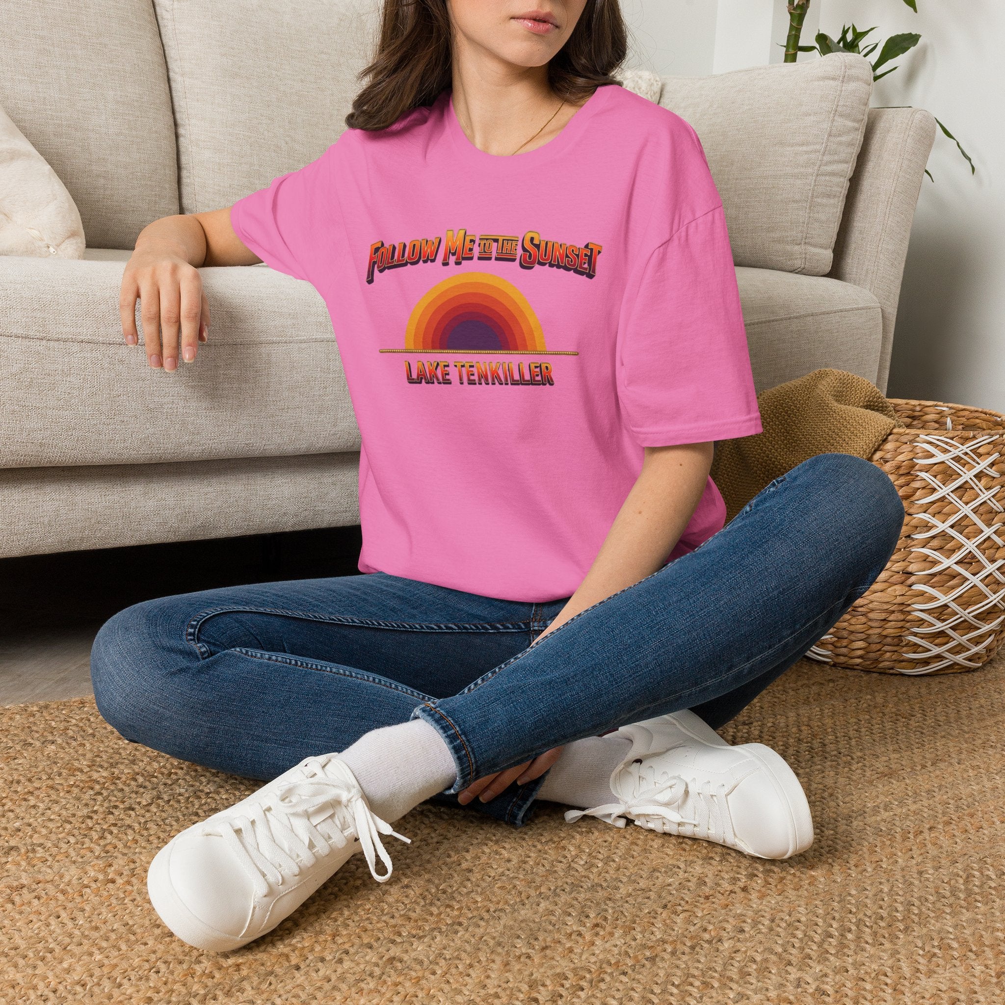 Follow Me to the Sunset Lake Tenkiller T-Shirt