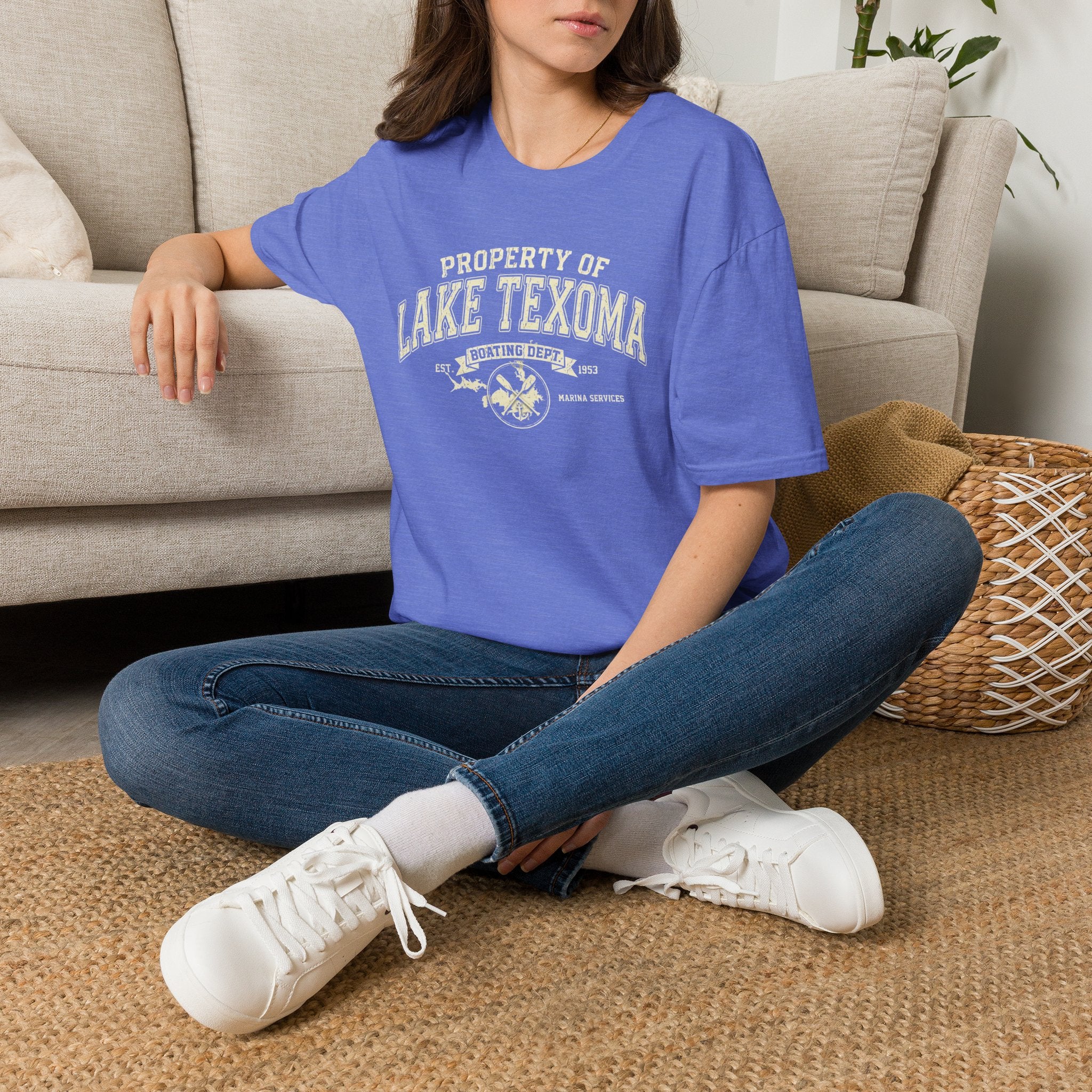 Property of Lake Texoma Boating Dept T-Shirt