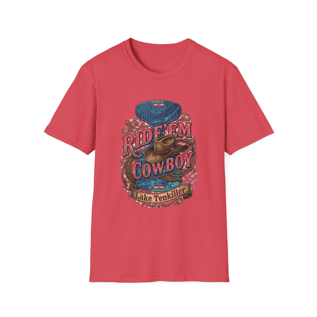 Water Saddle T-Shirt — "Ride 'Em Cowboy" Western Graphic Tee