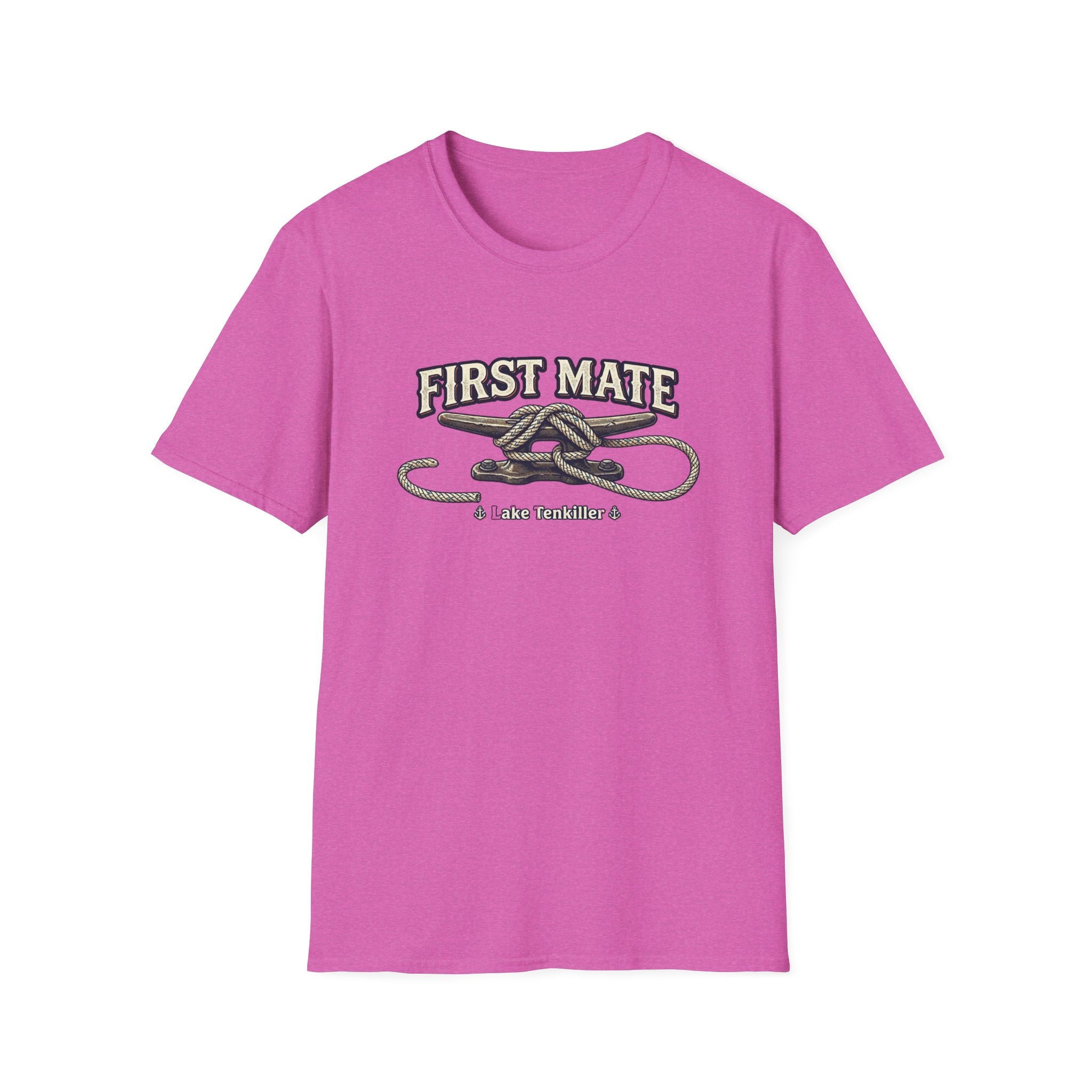 First Mate T-Shirt – Nautical Knot Crew Shirt (Lake Tankiller)