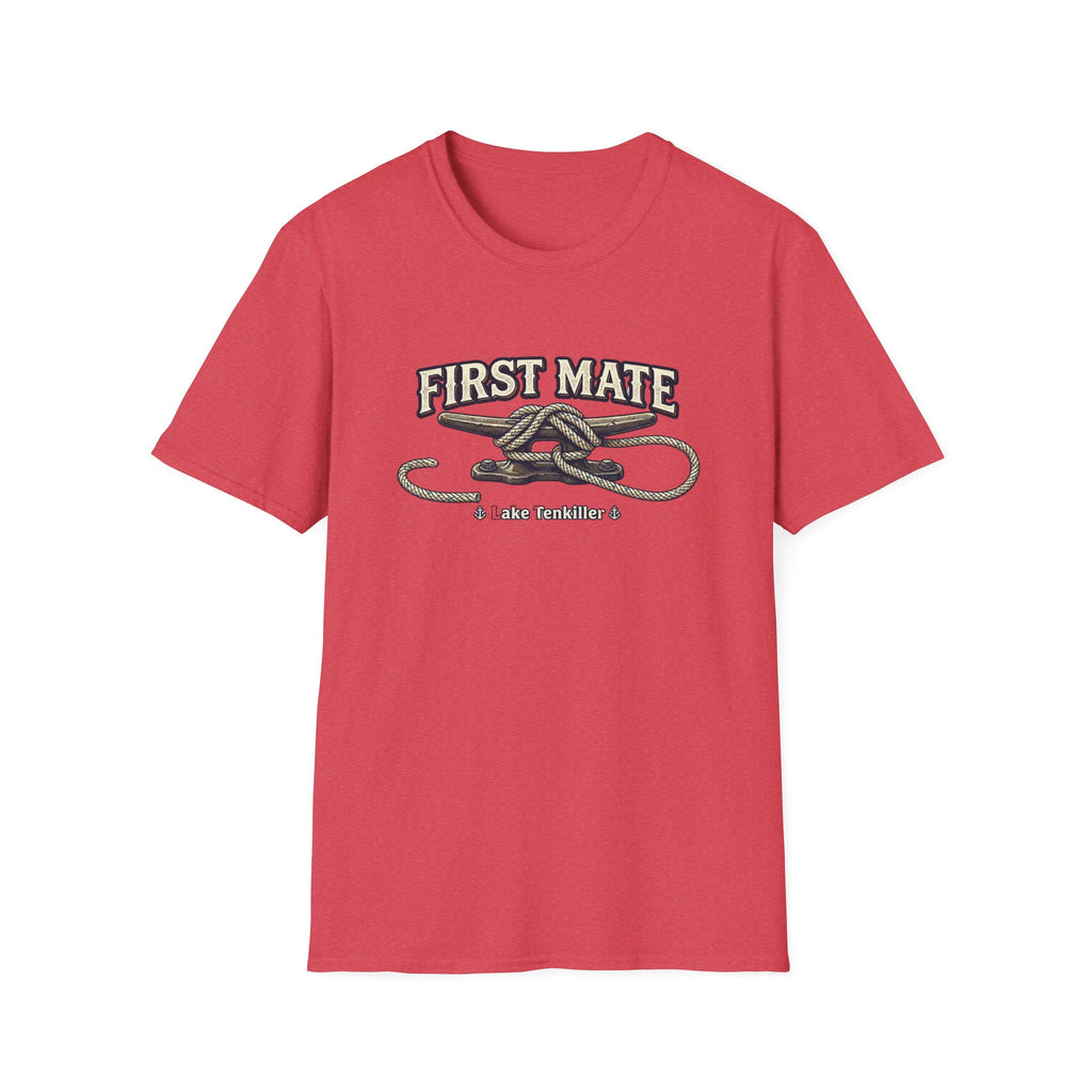 First Mate T-Shirt – Nautical Knot Crew Shirt (Lake Tankiller)