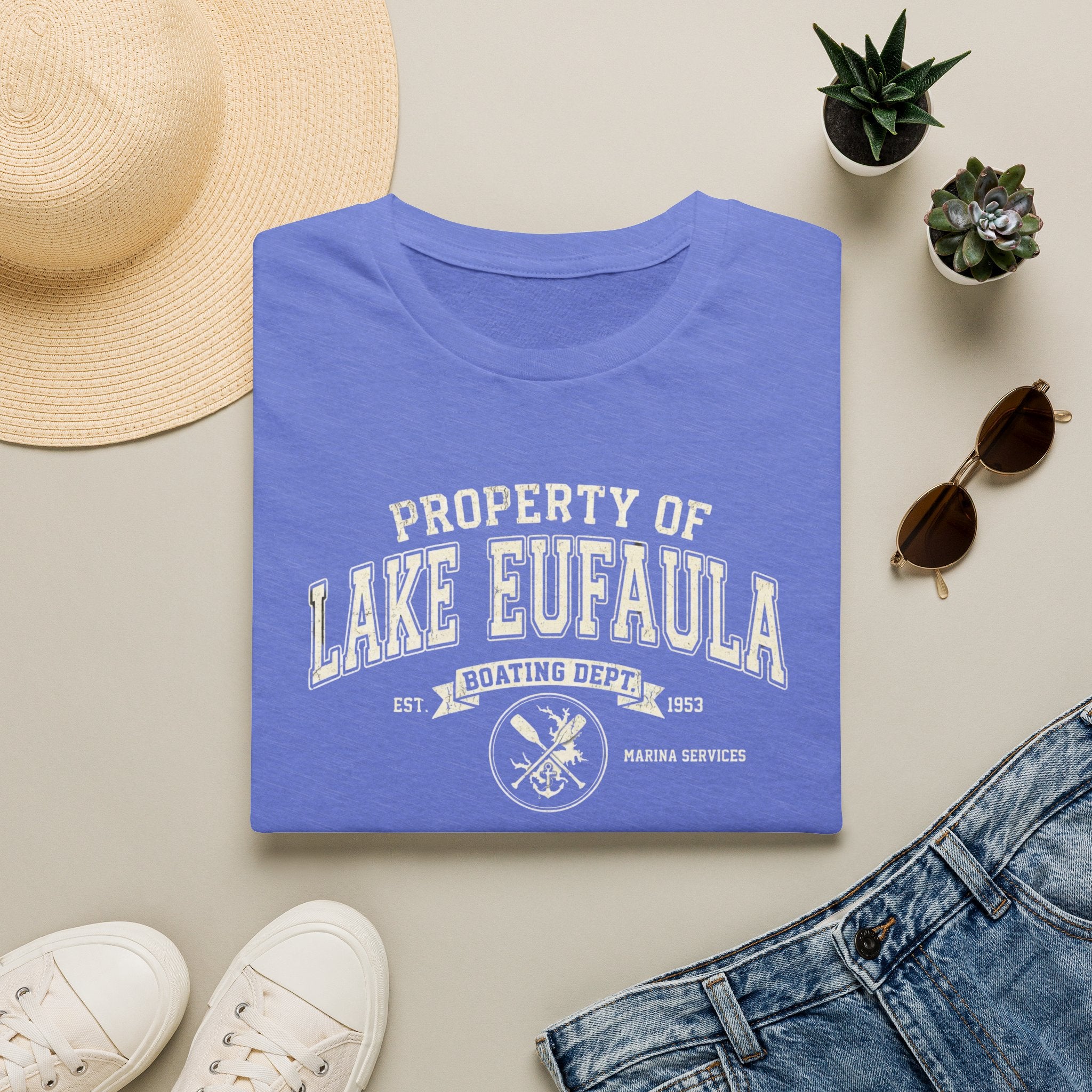 Property of Lake Eufaula Boating Dept T-Shirt