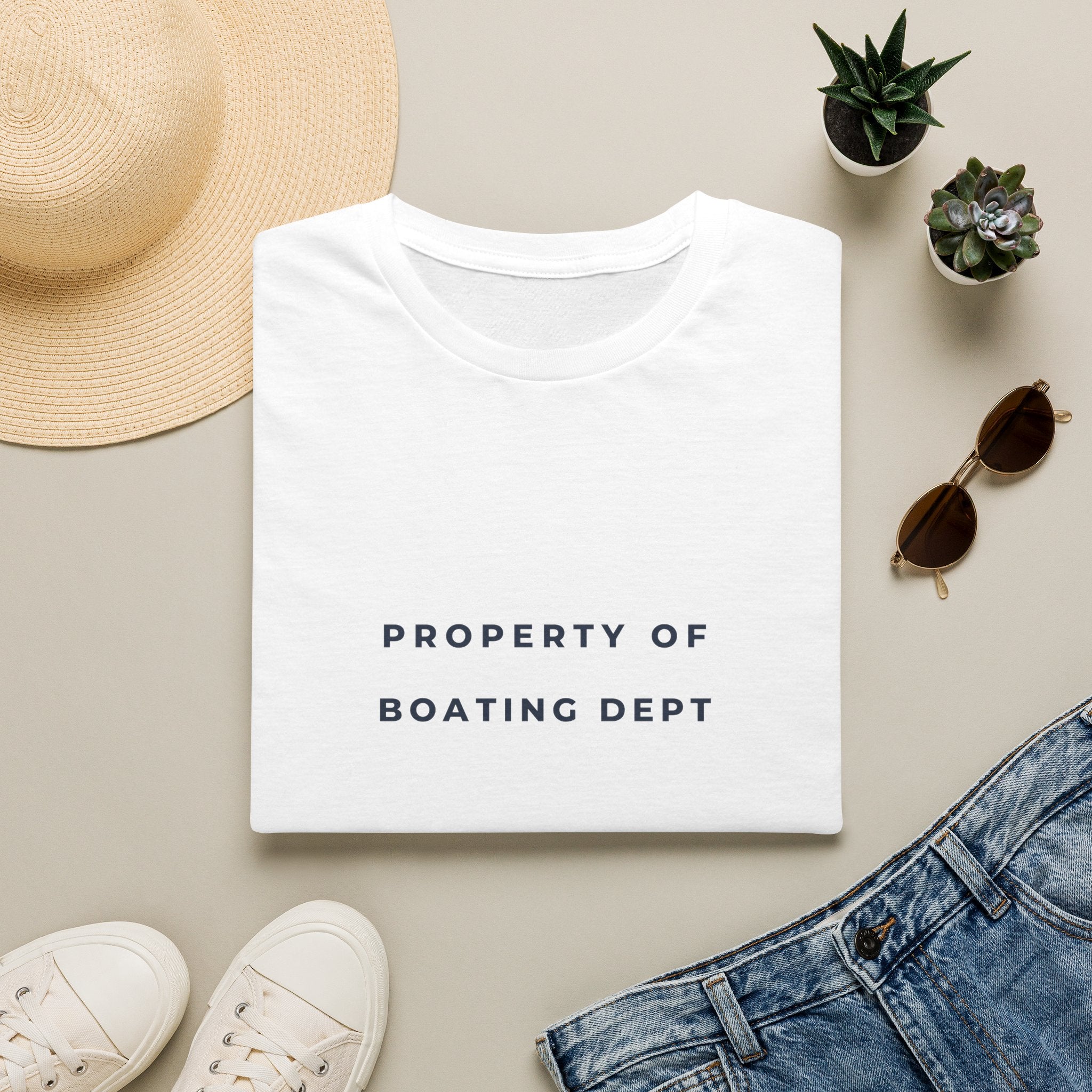 Property Of Boating Dept T-Shirt