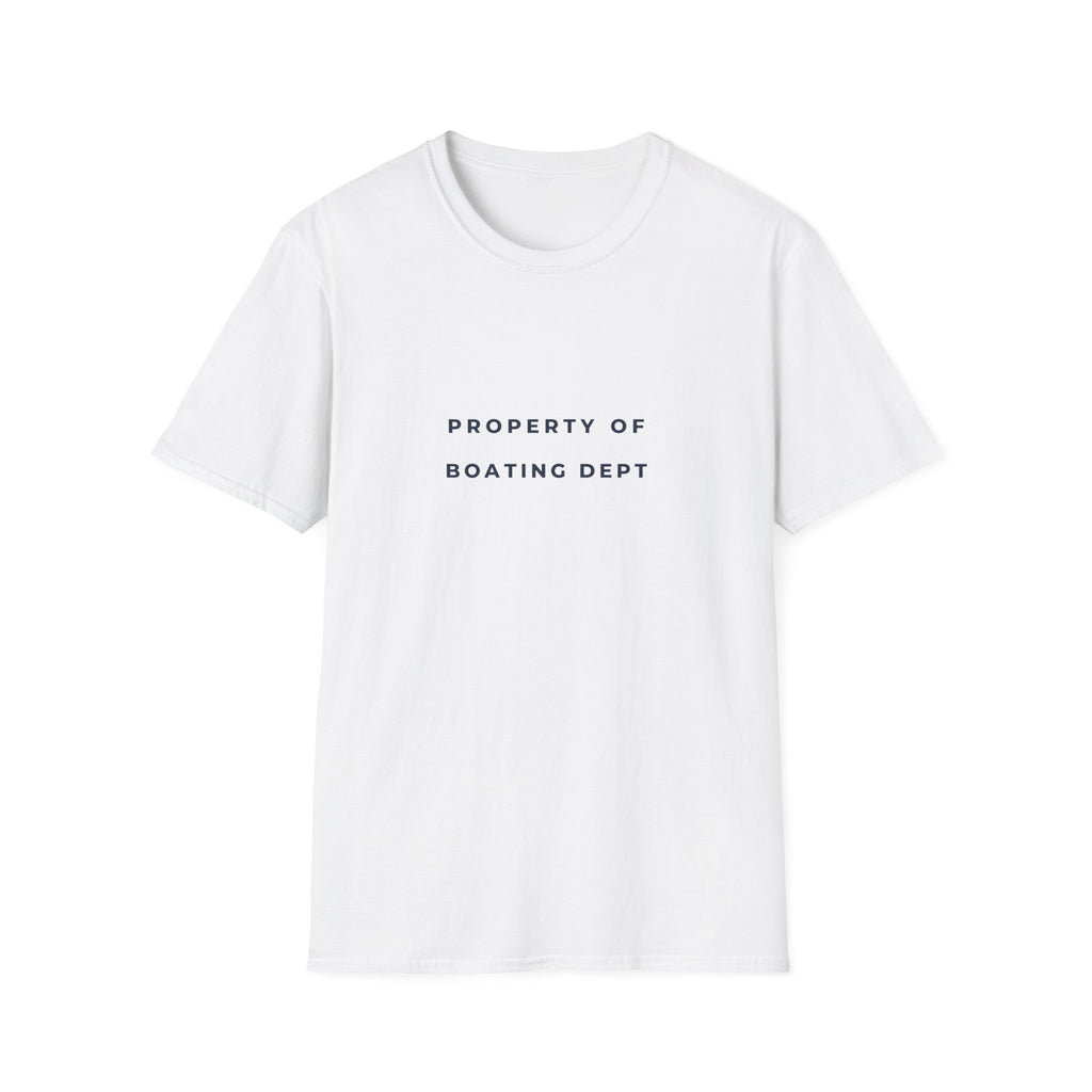 Property Of Boating Dept T-Shirt