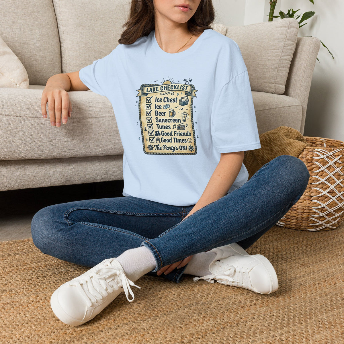 Unisex Softstyle T-Shirt t-shirt — worn by model