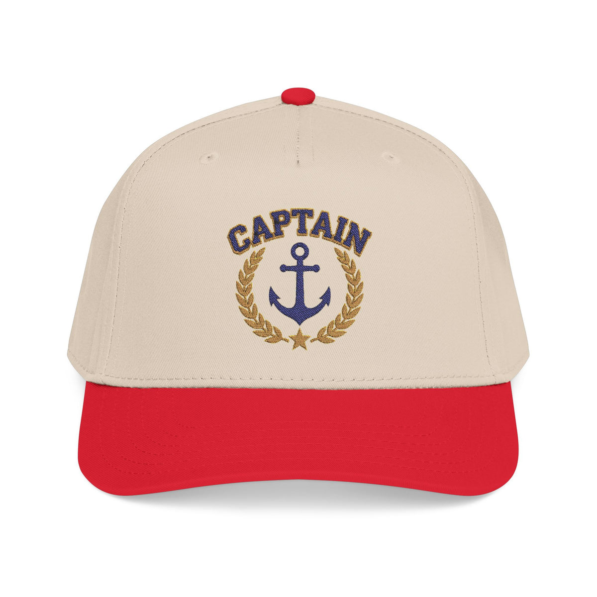 Mid Profile Baseball Cap hat in One size — detail view