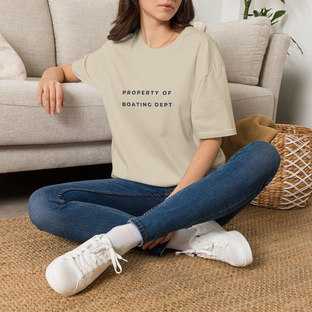 Property Of Boating Dept T-Shirt